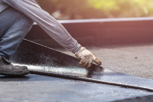 Professional Exterior Waterproofing technician working in Avon Lake, OH